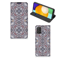 Samsung Galaxy A03s Standcase Flower Tiles - thumbnail