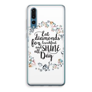 Diamonds: Huawei P20 Pro Transparant Hoesje
