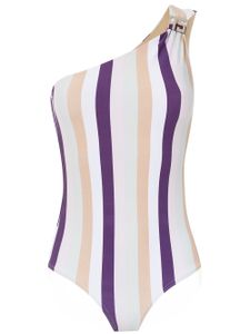 Amir Slama one shoulder swimsuit - Rose