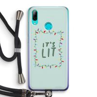 It's Lit: Huawei P Smart (2019) Transparant Hoesje met koord