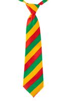 Stropdas rood/geel/groen Stropdas rood/geel/groen