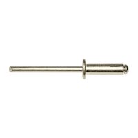 pgb-Europe PGB-FASTENERS | Blindklinknagel DIN 7337A Ø 4,80x25 A2/A2 | 250 st 07337AR04004800253