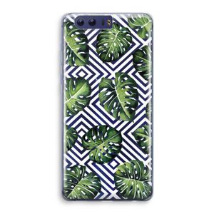 Geometrische jungle: Honor 9 Transparant Hoesje