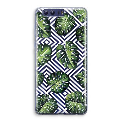 Geometrische jungle: Honor 9 Transparant Hoesje