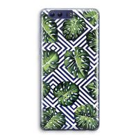 Geometrische jungle: Honor 9 Transparant Hoesje