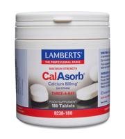 CalAsorb (calcium citraat) & Vitamine D3 180 Tabletten