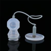 Creatieve duiker vorm Theezeef filter silicone theezakjes (grijs)