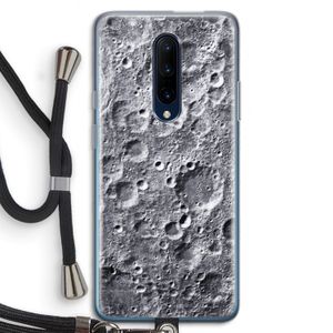 Maanlandschap: OnePlus 7 Pro Transparant Hoesje met koord