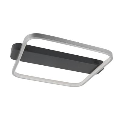 Highlight Design plafondlampAscona zwart met nikkel 40cm - P6611.30