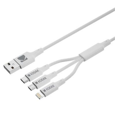 USB-kabel Kodak Wit Multicolour