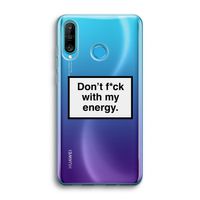 My energy: Huawei P30 Lite Transparant Hoesje