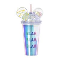 Funny beker blah blah blah - multikleur - 450 ml Funny beker blah blah blah - multikleur - 450 ml