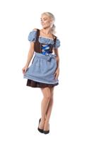 Dirndl Anne-Ruth Blue Brown