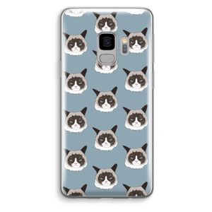 It's a Purrr Case: Samsung Galaxy S9 Transparant Hoesje