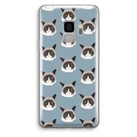 It's a Purrr Case: Samsung Galaxy S9 Transparant Hoesje