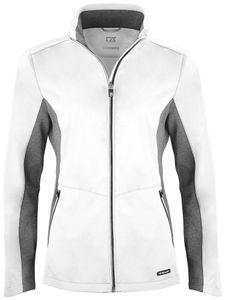 Cutter & Buck 351459 Navigate Softshell Jacket Ladies - Wit - XS