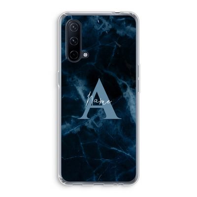 Midnight Marble: OnePlus Nord CE 5G Transparant Hoesje