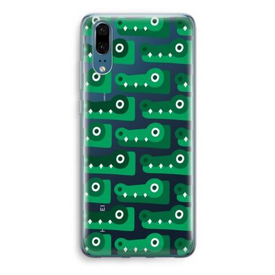Crocs: Huawei P20 Transparant Hoesje