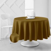 Today 180x180 / Bronze - Luxe tafelkleed - tafellaken- Polyester - Tafelzeil - thumbnail