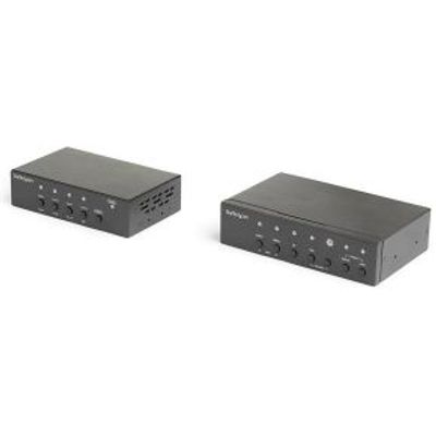 StarTech.com Multi-input HDBaseT extender set met ingebouwde switch en video scaler