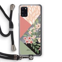 Sweet heaven geometrics: Samsung Galaxy A31 Transparant Hoesje met koord