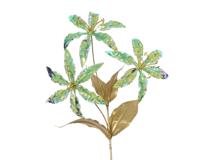 Bloem polyester L70b28h10 cm iris Decoris - Decoris