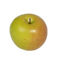 Bellatio Flowers & Plants Kunstfruit - appel - verzwaard - 8 cm - fruitschaal Bellatio Flowers & Plants Kunstfruit - appel - verzwaard - 8 cm - fruitschaal