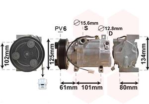 Van Wezel Airco compressor 2700K207