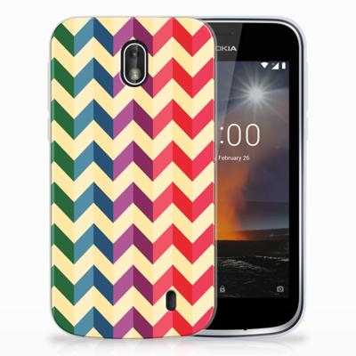 Nokia 1 | TPU bumper | Zigzag Multi Color Nokia 1 | TPU bumper | Zigzag Multi Color