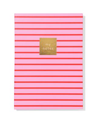 HEMA Notitieboek 21x15.5cm Rood-roze