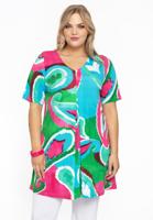 Yoek Tuniek V-hals | Groen | Maat 42/44