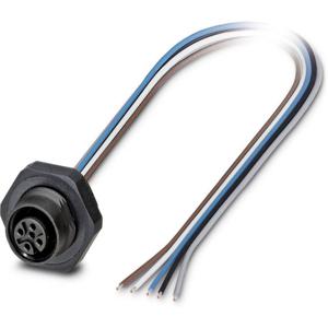 Phoenix Contact 1436356 Sensor/actuator inbouwconnector M12 Aantal polen: 5 Bus, inbouw 0.50 m 1 stuk(s)