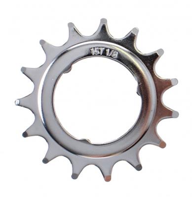 Hi-point Tandwiel opsteek 15t 1/2 x 1/8 inch bol zilver