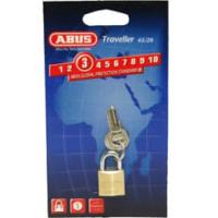 Abus hangslot 65/20mm goud - 3cm