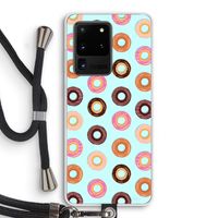 Donuts: Samsung Galaxy S20 Ultra Transparant Hoesje met koord