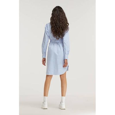 POLO Ralph Lauren gestreepte blouse lichtblauw POLO Ralph Lauren gestreepte blouse lichtblauw