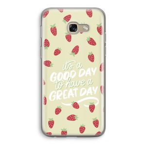 Don't forget to have a great day: Samsung Galaxy A5 (2017) Transparant Hoesje