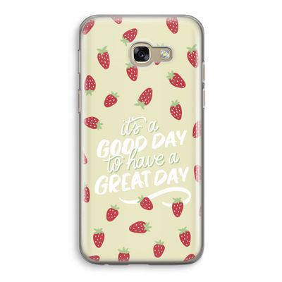 Don't forget to have a great day: Samsung Galaxy A5 (2017) Transparant Hoesje