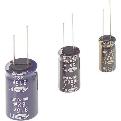 Samwha BL2V226M12020PH Elektrolytische condensator Radiaal bedraad 5 mm 22 µF 350 V 20 % (Ø x l) 12.5 mm x 20 mm 1 stuk(s) Samwha BL2V226M12020PH Elektrolytische condensator Radiaal bedraad 5 mm 22 µF 350 V 20 % (Ø x l) 12.5 mm x 20 mm 1 stuk(s)