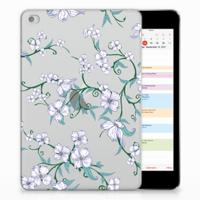 Apple iPad Mini 4 | Mini 5 (2019) Uniek | Siliconen hoesje | Blossom White