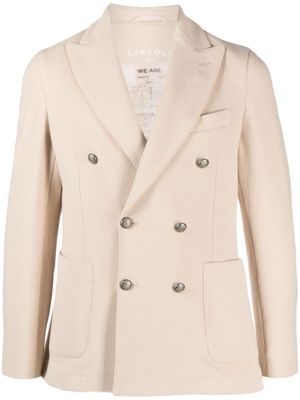 Circolo 1901 blazer croisé à revers pointus - Tons neutres