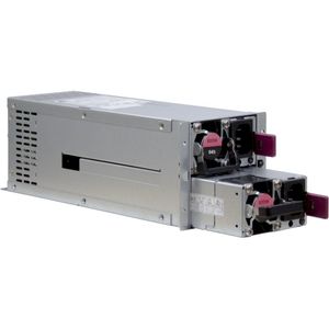 Inter-Tech ASPOWER R2A-DV0800-N power supply unit 800 W 20+4 pin ATX 2U Zilver