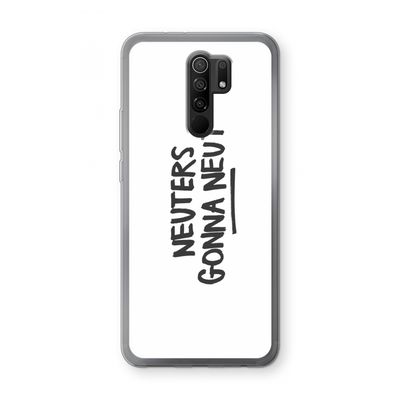 Neuters: Xiaomi Redmi 9 Transparant Hoesje