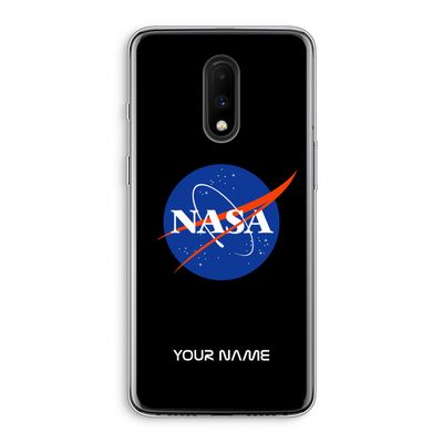 NASA: OnePlus 7 Transparant Hoesje