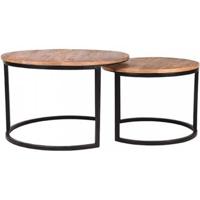 AnLi Style AnLi-Style Salontafels Balk Set of 2 - thumbnail