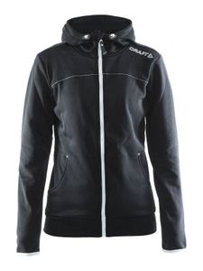 Craft Leisure Full Zip Hood Dames (Zwart) XL