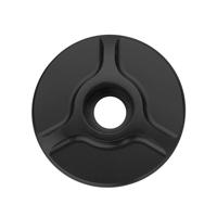 1 paar C16 fiets CNC aluminium fiets Headset Cap(Black)