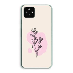 Roses are red: Google Pixel 5a 5G Transparant Hoesje