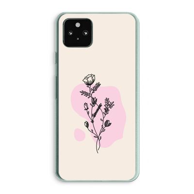 Roses are red: Google Pixel 5a 5G Transparant Hoesje