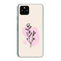 Roses are red: Google Pixel 5a 5G Transparant Hoesje